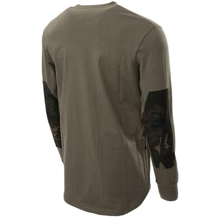 T-SHIRT MĘSKI Z KRÓTKIM RĘKAWEM NASH ZT HD LONG SLEEVE - KHAKI