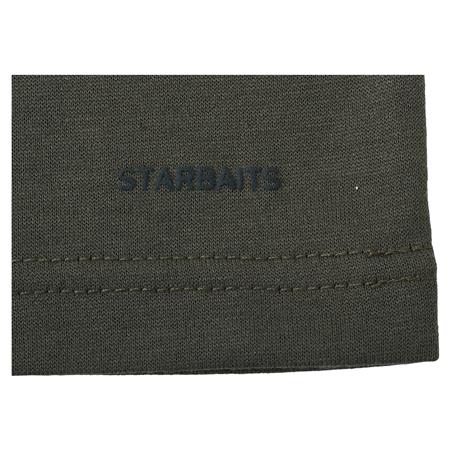 T-SHIRT MĘSKI Z KRÓTKIM RĘKAWEM STARBAITS GREEN & BLACK