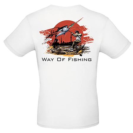 T-Shirt Męski Z Krótkim Rękawem W.O.F. Manga - Biały