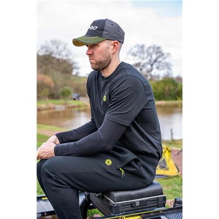 T-SHIRT MĘSKI Z KRÓTKIMI RĘKAWAMI FOX MATRIX BLACK MINI LOGO T-SHIRT - CZARNY