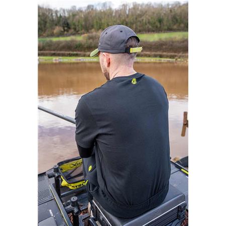 T-SHIRT MĘSKI Z KRÓTKIMI RĘKAWAMI FOX MATRIX BLACK MINI LOGO T-SHIRT - CZARNY