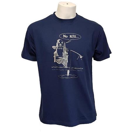 T-Shirt Met Korte Mouwen Homme Bartavel No Kill - Zeeblauw