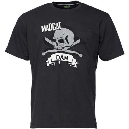 T-Shirt Met Korte Mouwen Homme Madcat Skull Tee - Zwart