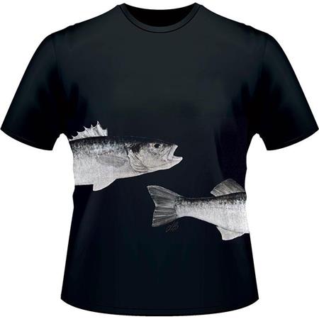 T-Shirt Met Korte Mouwen Homme Ultimate Fishing Baars - Wit