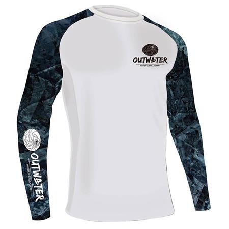 T-Shirt Met Lange Mouwen Heren Outwater Camp One Dark Blue