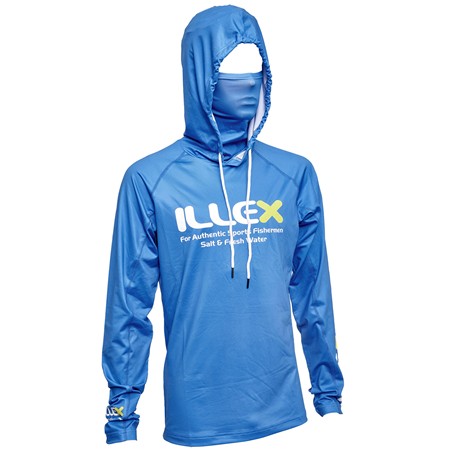 T-Shirt Met Lange Mouwen Voor Heren Illex Uv50 - Bleu Royal