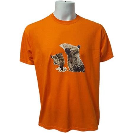 T-Shirt Mit Kurzen Ärmeln Für Herren Bartavel 2 Sangliers - Orange