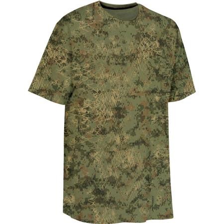 T-Shirt Mit Kurzen Ärmeln Für Herren Ligne Verney-Carron Snake - Camou