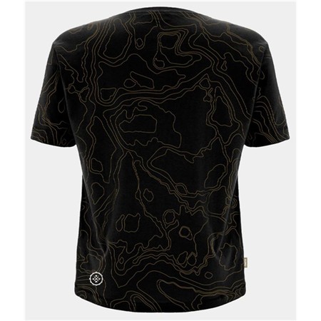 T-SHIRT MIT KURZEN ÄRMELN FÜR MÄNNER KUMU CONTOUR - NOIR