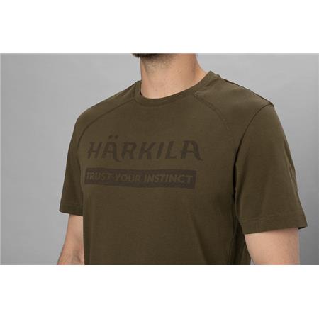 T-SHIRT MIT KURZEN ÄRMELN HARKILA LOGO S/S