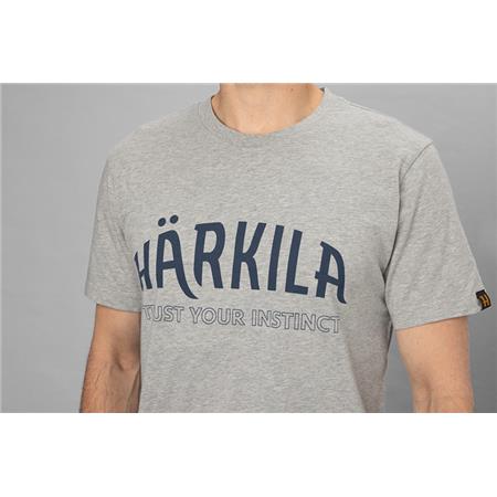 T-SHIRT MIT KURZEN ÄRMELN HARKILA MODI MELANGE S/S