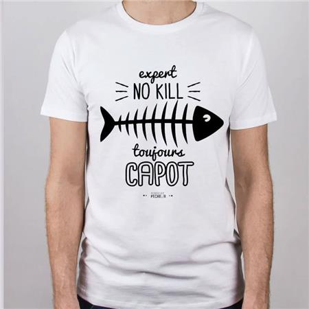 T-Shirt Mit Kurzen Ärmeln Monsieur Pêcheur Expert No Kill