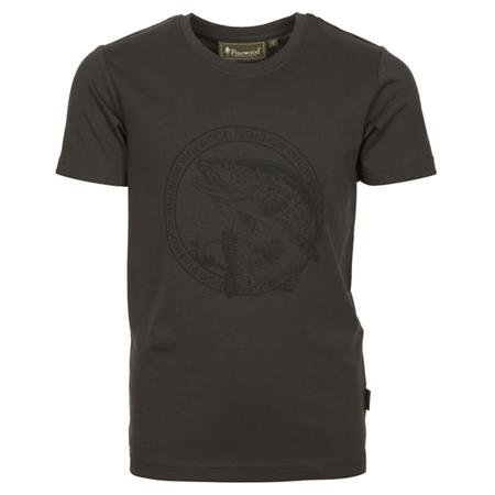 T-Shirt Mit Kurzen Ärmeln Pinewood Salmon Kid