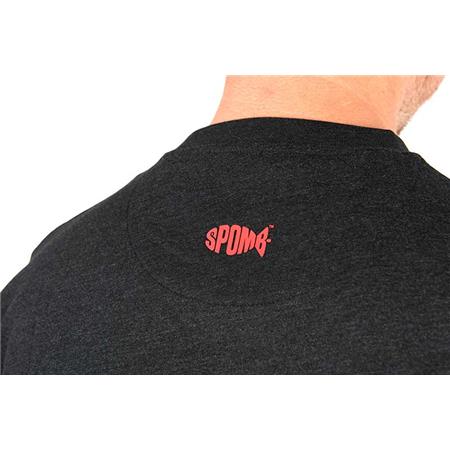 T-SHIRT MIT KURZEN ÄRMELN SPOMB BLACK T