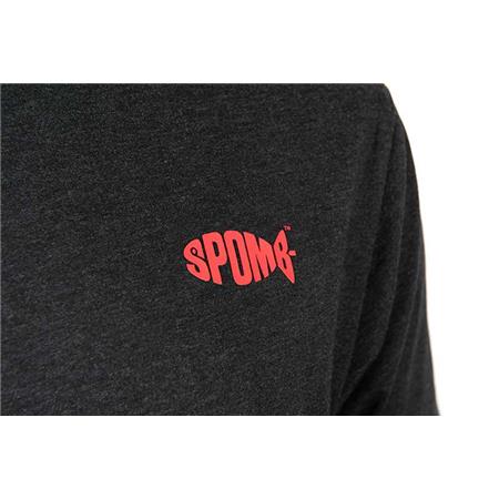 T-SHIRT MIT KURZEN ÄRMELN SPOMB BLACK T