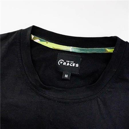 T-SHIRT TIL FISKERI, KAN PERSONLIGGØRES SUR VOS TRACES - SORT