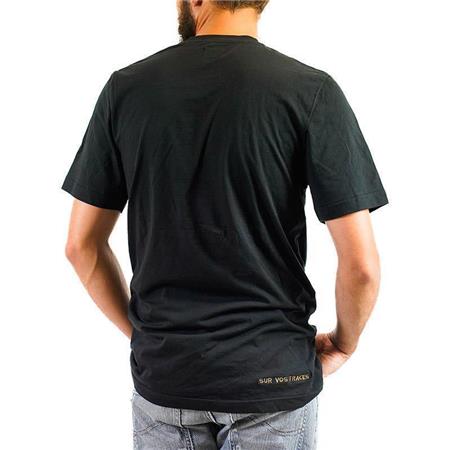 T-SHIRT TIL FISKERI, KAN PERSONLIGGØRES SUR VOS TRACES - SORT