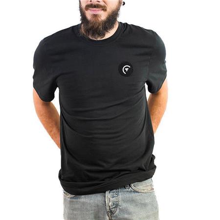 T-Shirt Til Fiskeri, Kan Personliggøres Sur Vos Traces - Sort