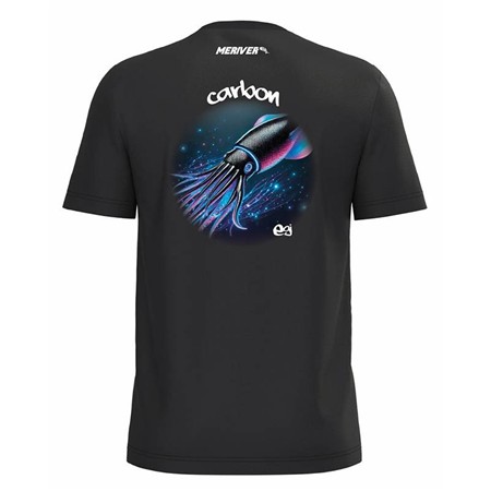 T-Shirt Til Herre Med Korte Ærmer Meriver Egi Carbon - Sort