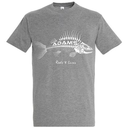 T-Shirt Til Mænd Med Korte Ærmer Adam's - Grå