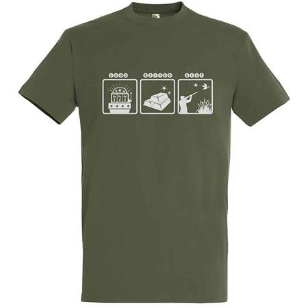 T-Shirt Uomo Bartavel Good Better Best - Kaki