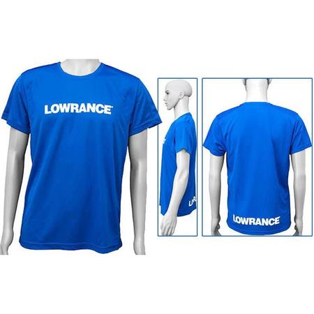 T-Shirt Uomo Lowrance - Blu Reale