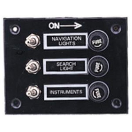 Tablica Elektryczna Plastimo Bakelite - 3 Przełączniki