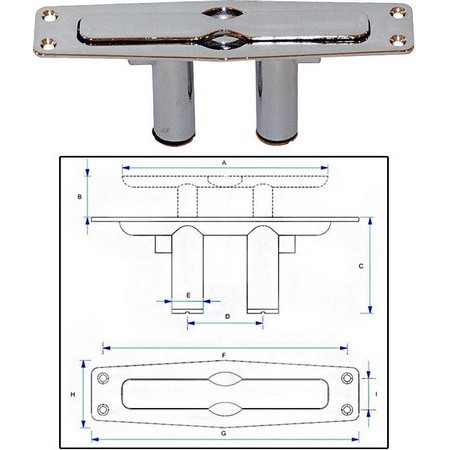 Taco De Convés Plastimo Retractable
