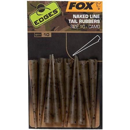 Tail Rubber Fox Edges Camo Naked Line Tail Rubbers
