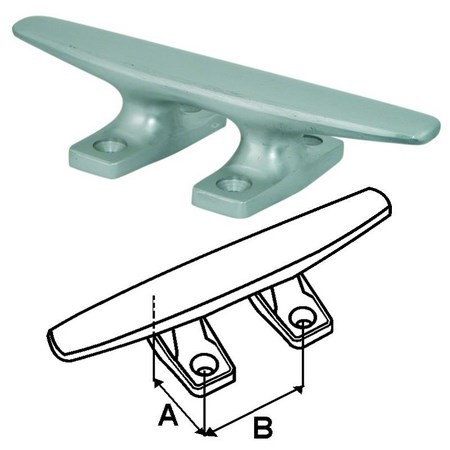 Taquet De Ponte Euromarine Aluminium Couleur Argent