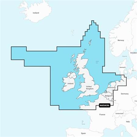 Tarjeta Navionics + Amplio Sd El Reino Unido, Irlanda Y Países Bajos