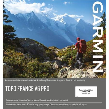 Tarjeta Topo Garmin France V6 Pro