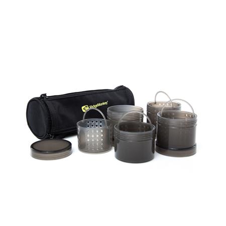 TASCHE + KÖDERTÖPFE RIDGE MONKEY MODULAR HOOKBAIT POTS