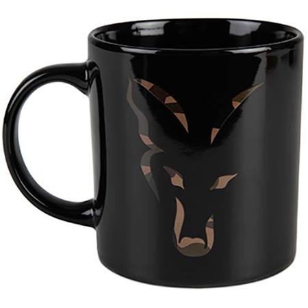 TAZA FOX BLACK & CAMO HEAD CERAMIC MUG