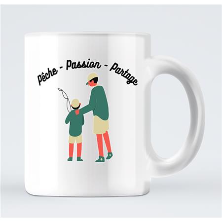 Tazza Pêche Passion Partage