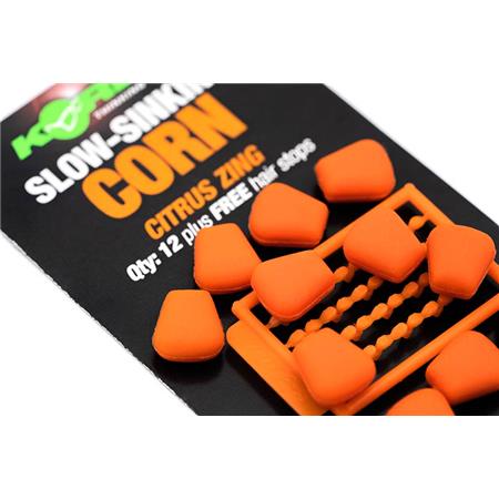 Τεχνητό Καλαμπόκι Korda Slow Sinking Corn Citrus Zing