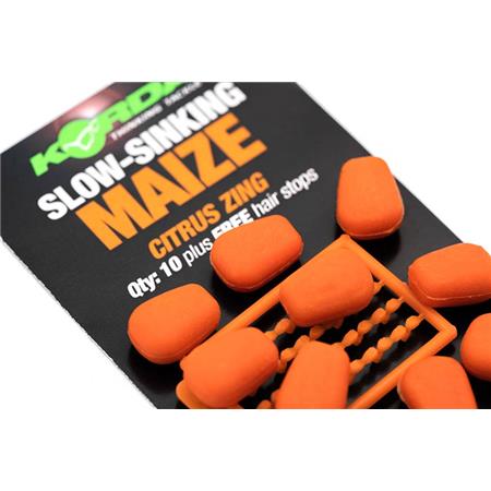 Τεχνητό Καλαμπόκι Korda Slow Sinking Maize Citrus Zing