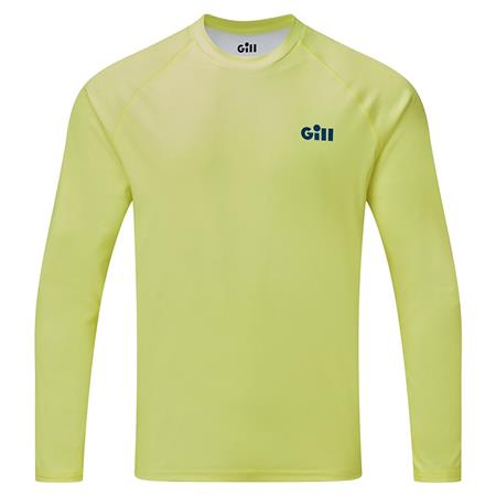 Tee Shirt A Maniche Lunghe Uomo - Limone Gill Xpel Tec L/S - Citron