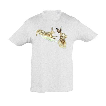 Tee Shirt De Mangas Curtas Para Criança Bartavel Theme Chasse T591