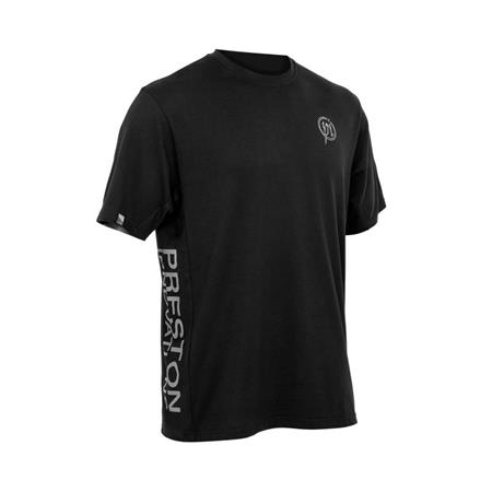 TEE SHIRT KORTE MOUWEN HEREN PRESTON INNOVATIONS CORE COLLECTION T-SHIRT - ZWART