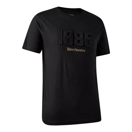 Tee Shirt Korte Mouwen Man Deerhunter Jubilée - Noir