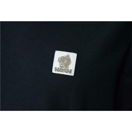 TEE SHIRT KORTE MOUWEN MAN NASH MAKE IT HAPPEN BADGE - NOIR
