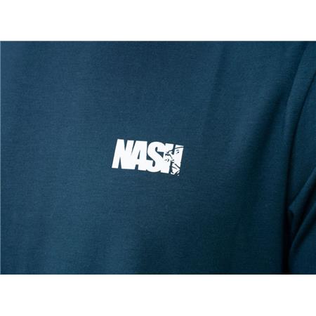 TEE SHIRT KORTE MOUWEN MAN NASH MAKE IT HAPPEN SINCE 1978 - NAVY