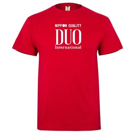 Tee Shirt Korte Mouwen Man - Rood Duo - Rouge