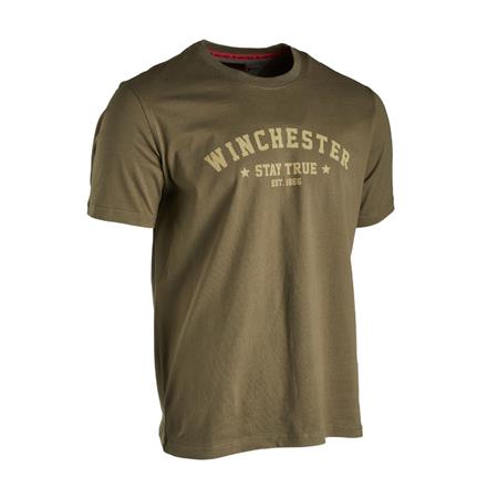 TEE SHIRT KORTE MOUWEN -OLIJF WINCHESTER ROCKDALE - OLIVE