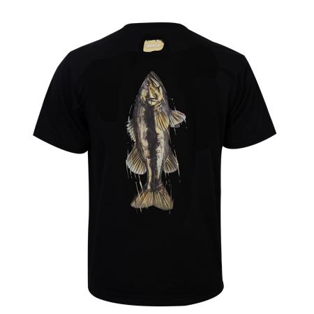 Tee Shirt Manches Courtes Bkk Short Sleeve Casual Shirt Black Bass - Noir