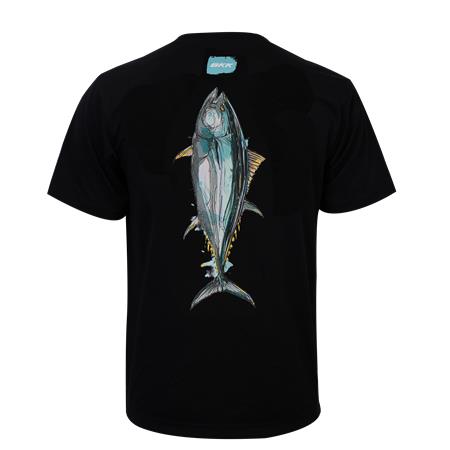 Tee Shirt Manches Courtes Bkk Short Sleeve Casual Shirt Tuna - Noir