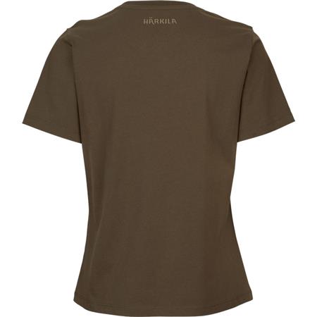 TEE-SHIRT MANCHES COURTES FEMME HARKILA WILDBOAR S/S W - WILLOW GREEN