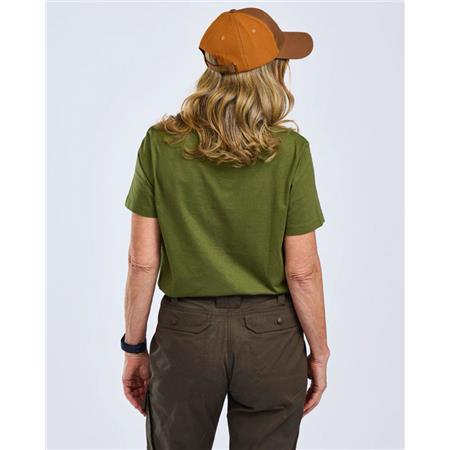 TEE SHIRT MANCHES COURTES FEMME PINEWOOD 3-PACK - BLANC/PINE/LANTANA