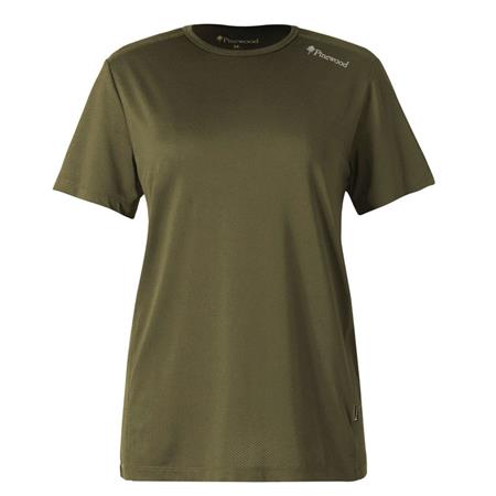 Tee Shirt Manches Courtes Femme Pinewood Function - Moss Green